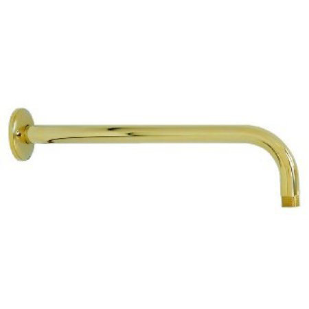 Bras de douche Rio, Laiton poli, 12 po