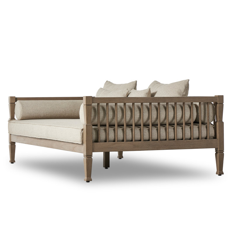 Amero Outdoor Sofa-86"-Washed Brown-Fsc