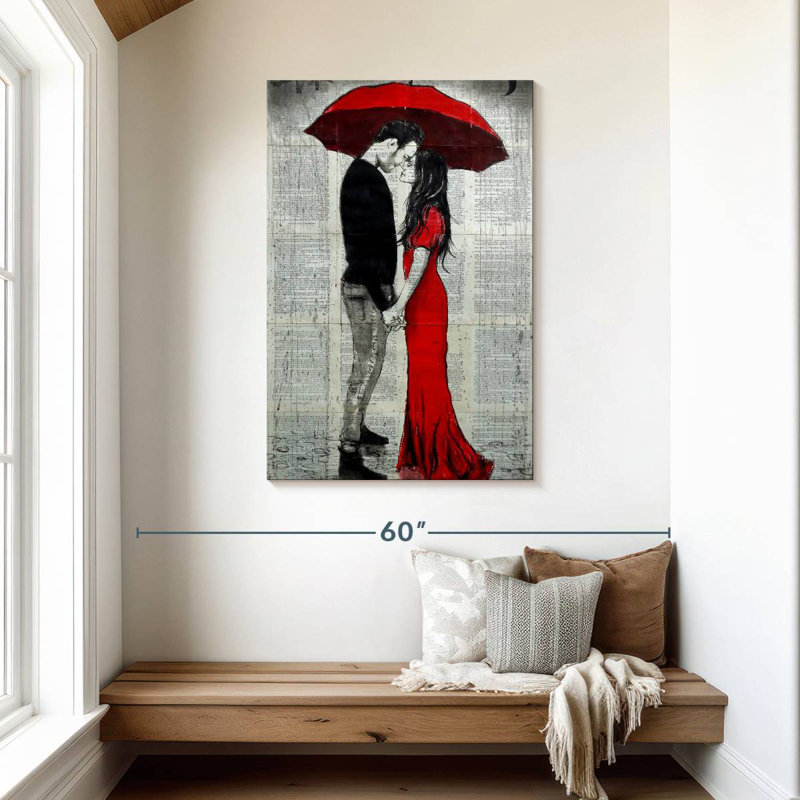 Hardie That Day In Red, 45" H x 30" W
