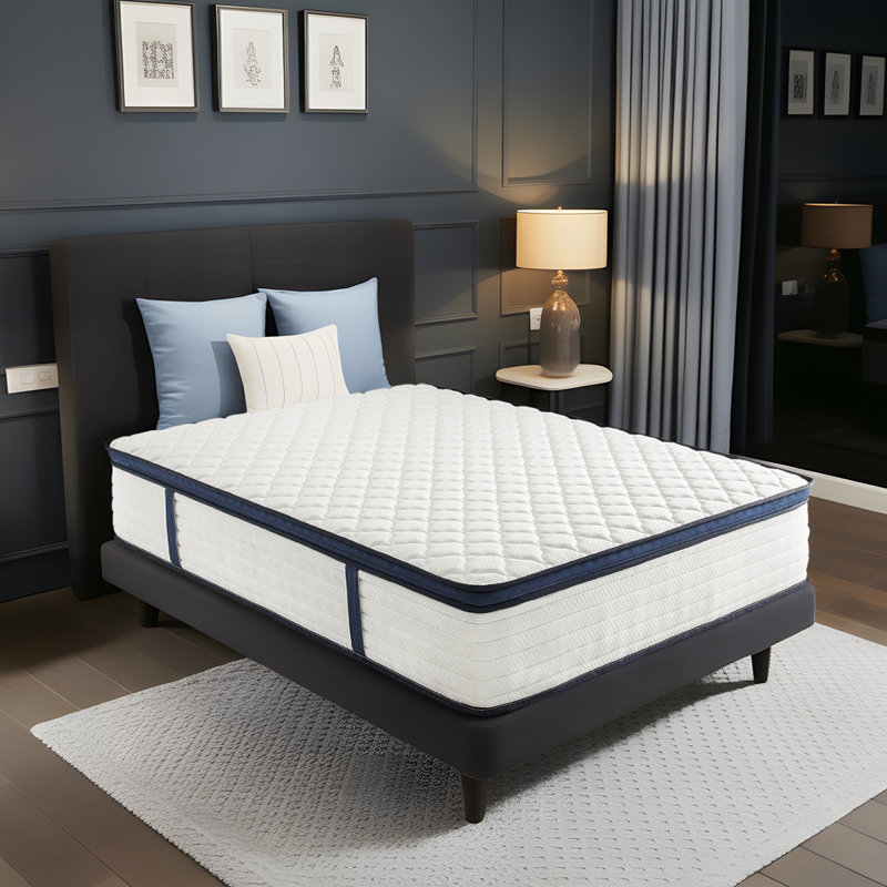 14-Inch Queen Hybrid Mattress – Cooling Gel Memory Foam, Pressure Relief & Motion Isolation, Queen