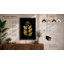 Golden Stem Botanical - Framed Print-12349719-12349712