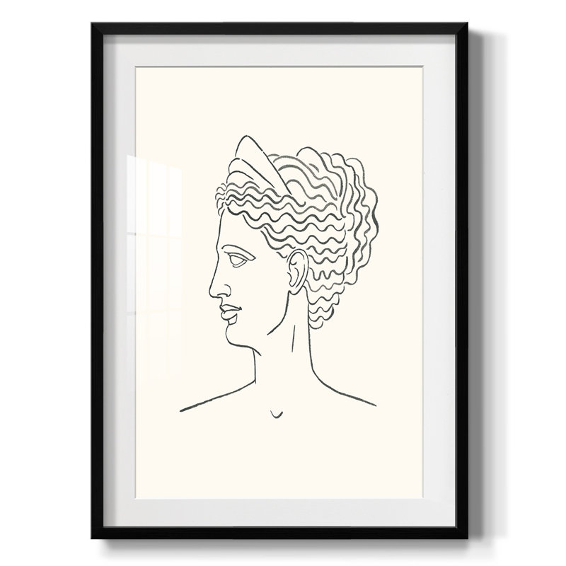 New Air I, Blanc, Papier avec cadre noir