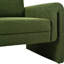 Chaise d'appoint moderne - rembourrée Bouclé pour un revêtement de salon élégant et confortable