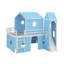 Lit mezzanine double avec tour-733530623