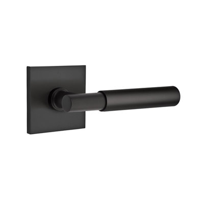 Myles Round Privacy (Bed & Bath) Door Lever with Square Rosette