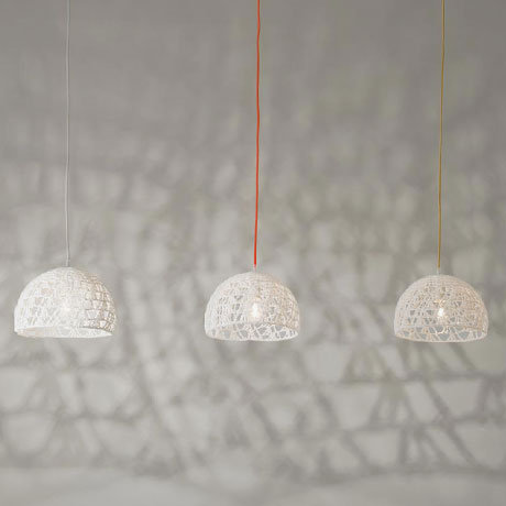 Trama 2 - Light Dome Pendant, White