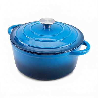 Cocotte en fonte émaillée 7 pte