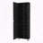 Urano Mirror Linen Cabinet – Four Interior and Five External Shelves – Black-1219153991