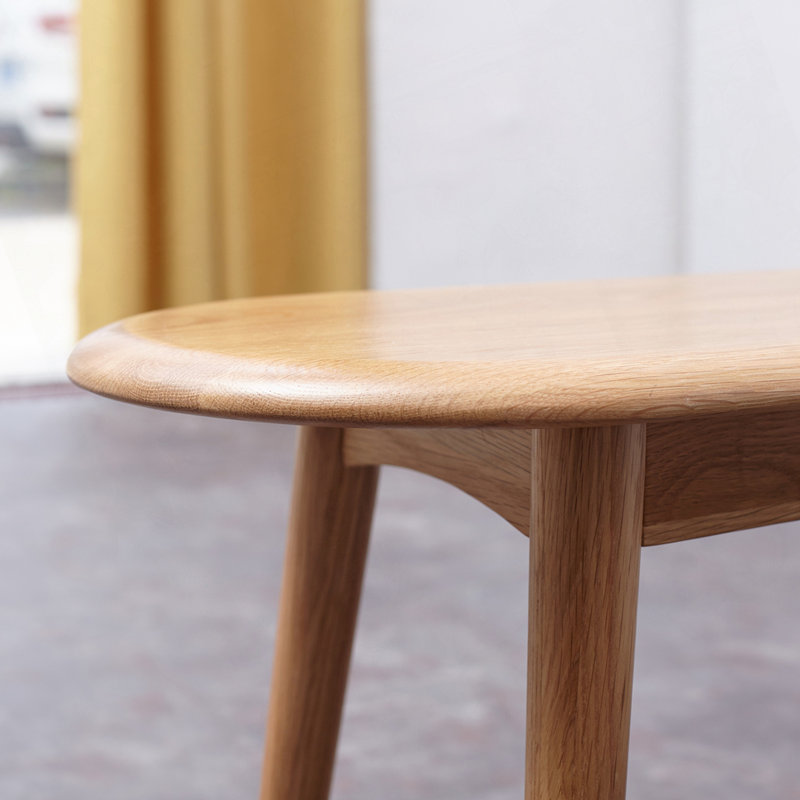 Banc en bois de chêne naturel, Chêne