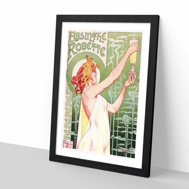 Single Picture Frame Print, Black