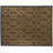 Modern One-of-a-Kind Rectangle 9' x 12' New Age Rectangle Wool Area Rug in Black and Brown