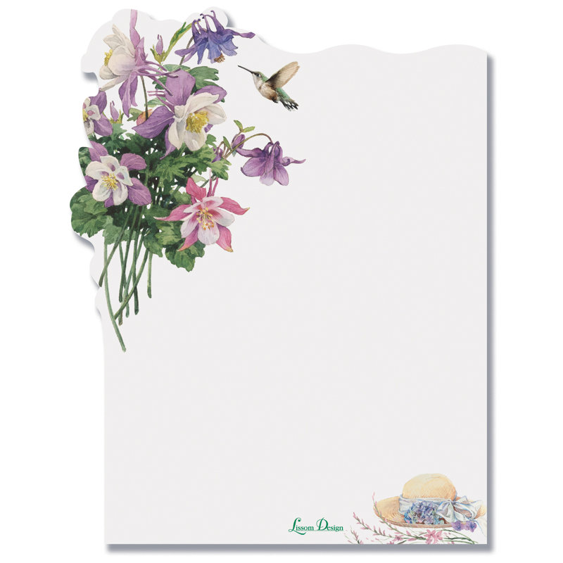 Bloc-notes adhésif découpé Lakeside Breeze