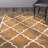 Carolene Hand Tufted Wool Geometric Rug-1382811084