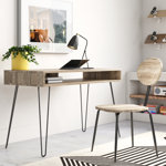 Metal Base Writing Desk