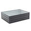 Lit de jardin en métal 4X3x1