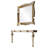 Saphire Solid Wood Console Table-720508141-720508137