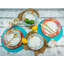 Crimson Piece Stoneware Dinnerware Set - Service for 4