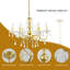6 - Light Candle Style Chandelier