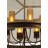 Metro Fusion 6 - Light Dimmable Drum Chandelier