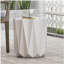 Table d'appoint d'extérieur en béton léger