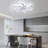 Abson 30.71" 7 - Blade Reversible LED Dimmable Ceiling Fan With Light And Remote-2112189261