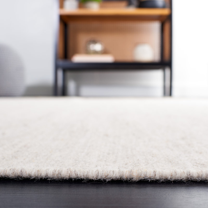 Dhurries Hand Loomed Wool Rug, Rectangle 5' x 8'