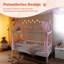 Alcube® HEIM house beds with fall-out protection and slatted frame - White-860250482-894869542-860250481