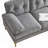 Reubyn Velvet L-Shaped Sectional Right Hand Facing-917210897