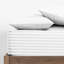 Premium Stripe Fitted Sheet - Deep Pocket, Wrinkle-Free, Ultra Soft Microfiber Bed Sheet-2001846785-2001846787