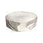 Teamson 94cm Round Gas Fire Pit Table with Slate-Look Top, 50,000 BTU Propane Heater, Lava Rocks, PVC Cover & Piezo Ignition