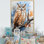 Owl Wise And Watchful prédateurs sur toile