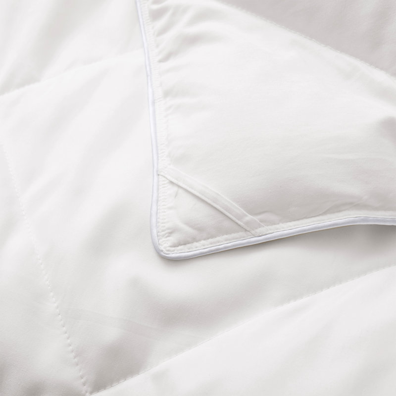 Édredon en duvet synthétique ultra doux et léger, Double/grand, Blanc