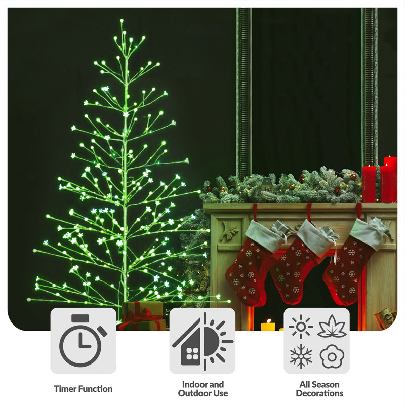 84'' Lighted Trees & Branches