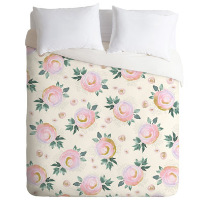 Housse de couette Rose