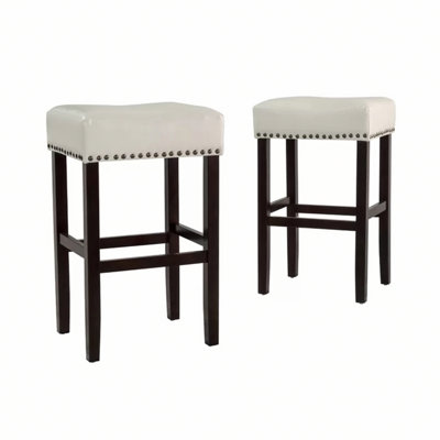 Set Of 2 Backless Counter Stools