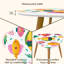 Ensemble de 2 tables basses gigognes Triangle
