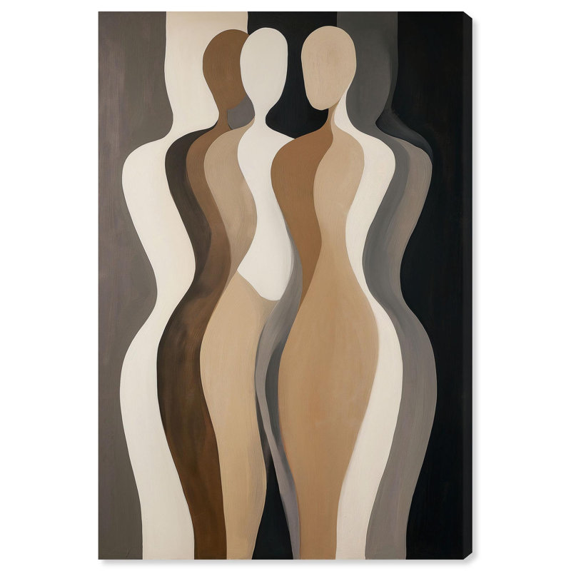 Chœur de formes II, reproduction d'art sur toile par Art Remedy, galerie tendue, 20 x 30, H 30 po x l 20 po