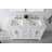 Vannes 54" Double Sink Freestanding Bathroom Vanity with Engineered Marble Top-1467495962