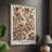 WM MORRIS Series CCXCIII Framed Print - Solid Wood-32926113