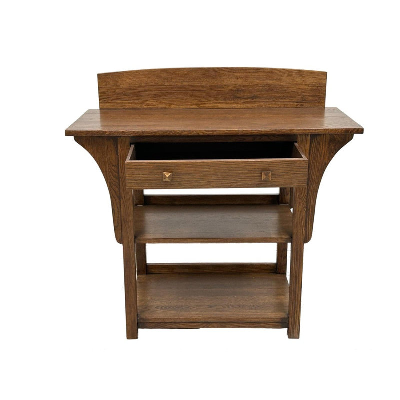 Console en bois massif 42 po Elisbeth