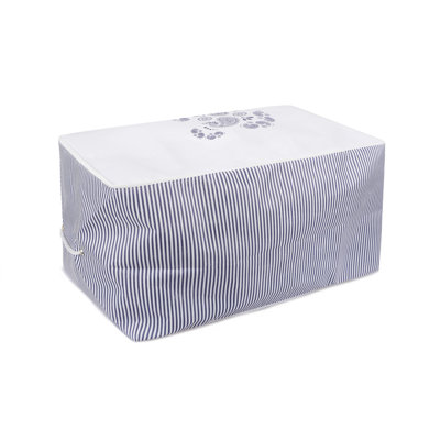 Durable Blue Storage Bag, 25.2 x 16.1 x 13.8 inches | 100% Polyester, 120 g/m² | Ideal for Organizing Clothes, Toys, and More | Stylish and Practical Storage Solution for Home or Travel