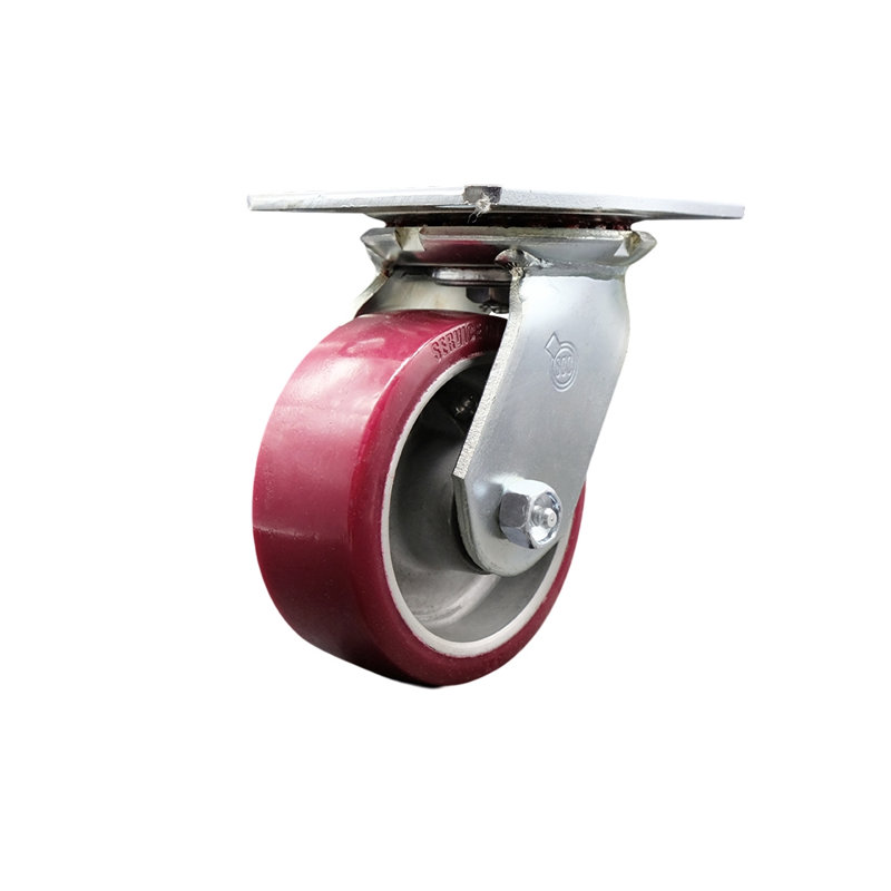 Poly on Aluminum Caster