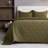 Microfiber Geometric Bedding Reversible Soft Quilt-1523415983-1523415969