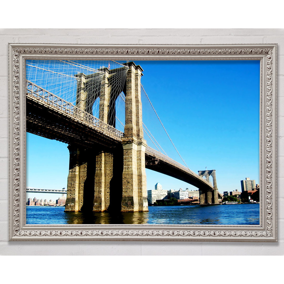 Brooklyn Bridge By Day - Einzelne Bilderrahmen Kunstdrucke