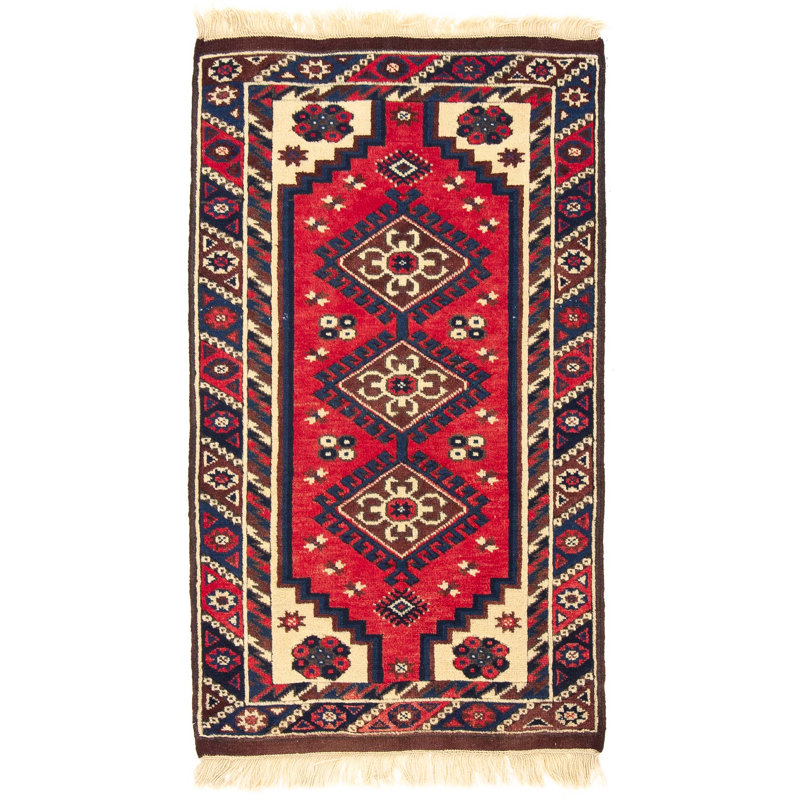 Oriental Wool Hand Woven 70cm X 120cm Area Rug