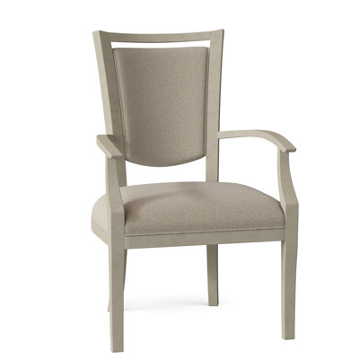 Chaise avec accoudoirs rembourrée Spiro