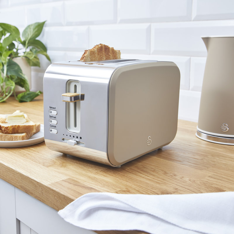 Nordic 2 Slice Toaster, Oatmeal
