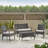 KD WICKER 4 PC CHAT SET