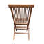 Ensemble de 2 chaises pliantes en teck MGP