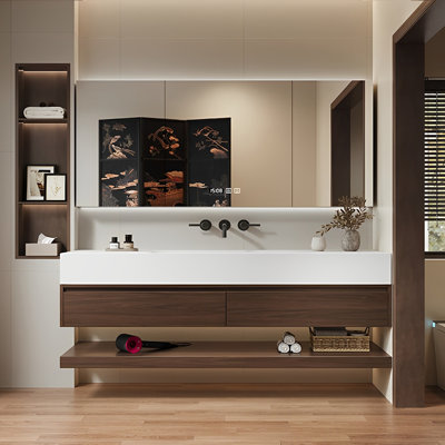 Armoire de salle de bain rétro